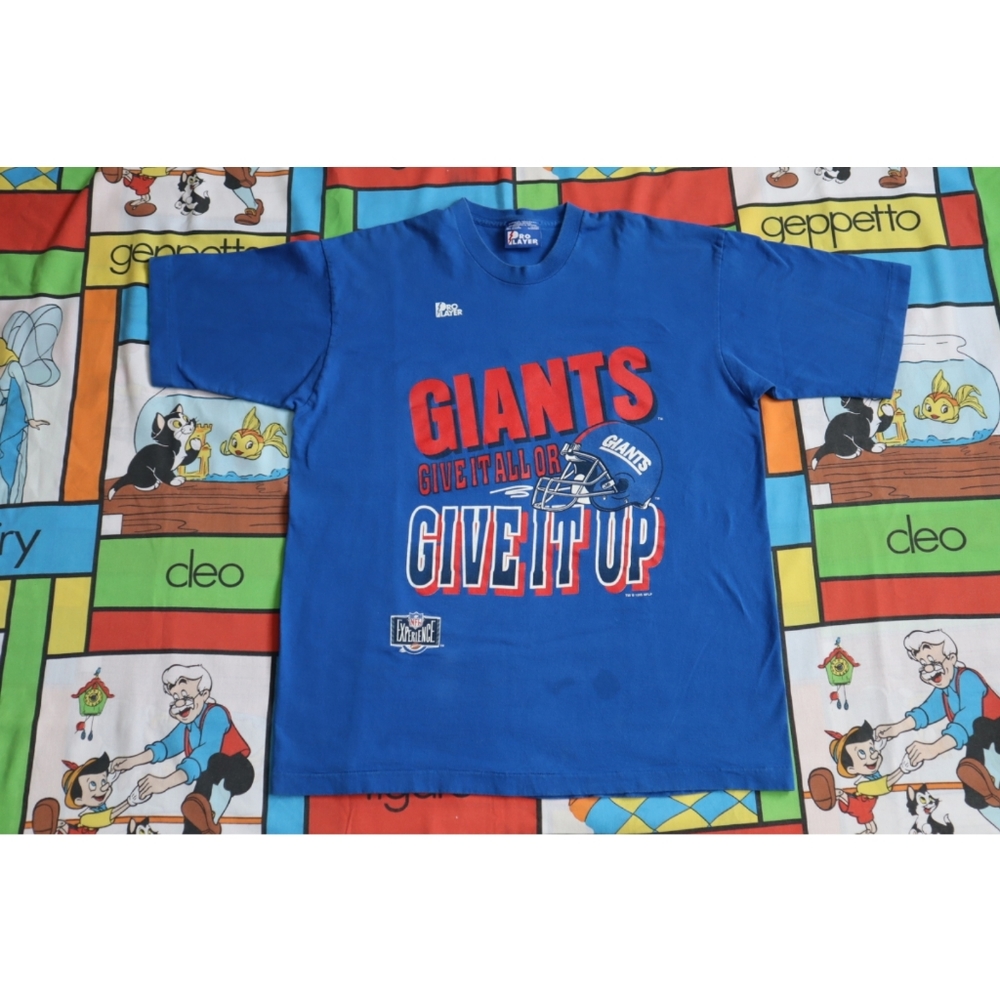 Vintage 1995 New York Giants Pro Player NFL Experience Extra Large Single Stitch